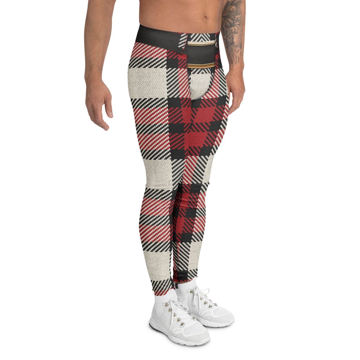 Santa's Tartan Men's Leggings