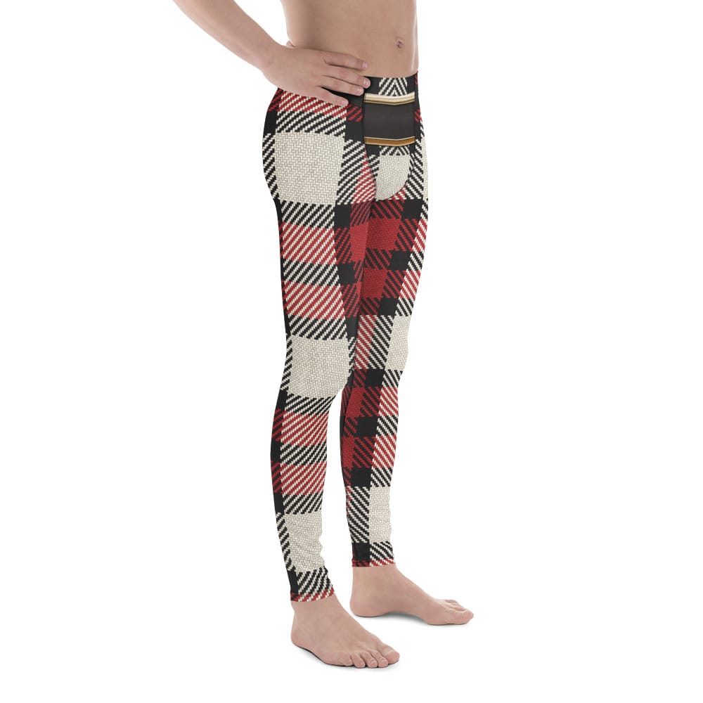 Santa's Tartan Men's Leggings