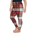 Santa's Tartan Plus Size Leggings