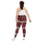 Santa's Tartan Plus Size Leggings