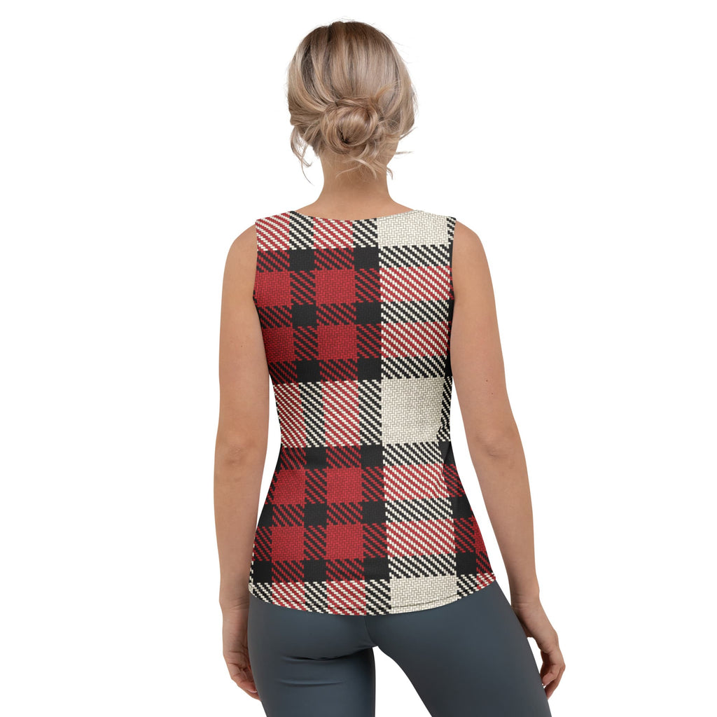 Santa's Tartan Tank Top