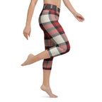 Santa's Tartan Yoga Capris