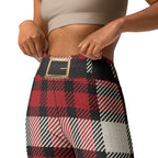 Santa's Tartan Yoga Leggings