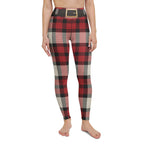 Santa's Tartan Yoga Leggings