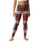 Santa's Tartan Yoga Leggings