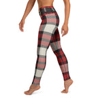 Santa's Tartan Yoga Leggings