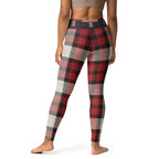 Santa's Tartan Yoga Leggings