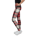 Santa's Tartan Youth Leggings