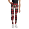Santa's Tartan Youth Leggings