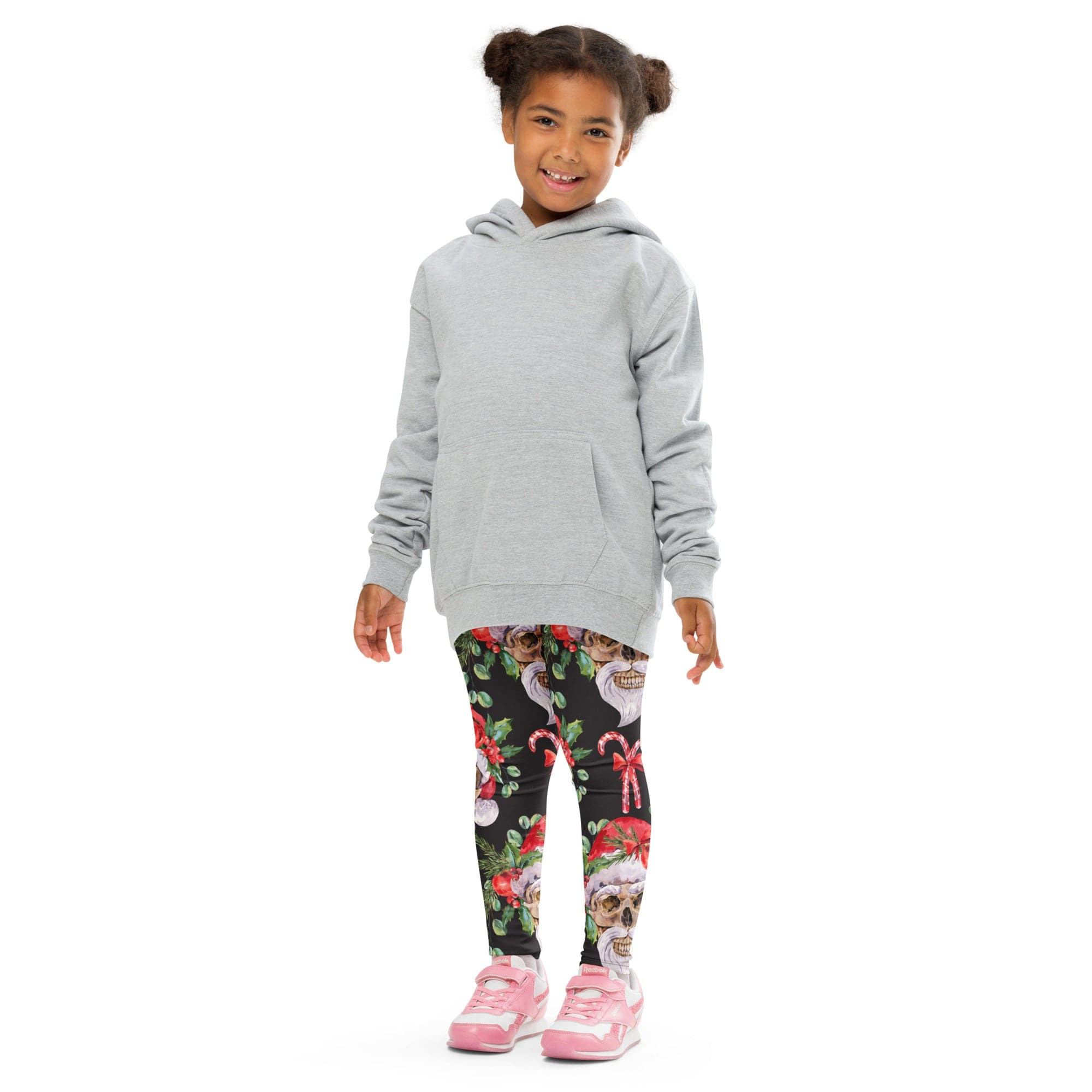 Santa Skull Christmas Kid's Leggings