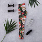 Santa Skull Christmas Leggings