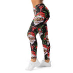 Santa Skull Christmas Leggings