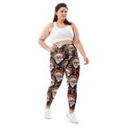 Santa Skull Christmas Plus Size Leggings