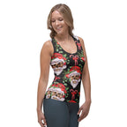 Santa Skull Christmas Tank Top