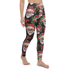 Santa Skull Christmas Yoga Leggings
