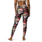 Santa Skull Christmas Yoga Leggings