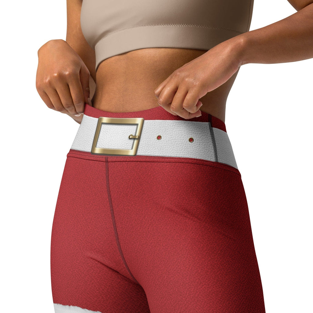 Santa Stockings Christmas Yoga Leggings