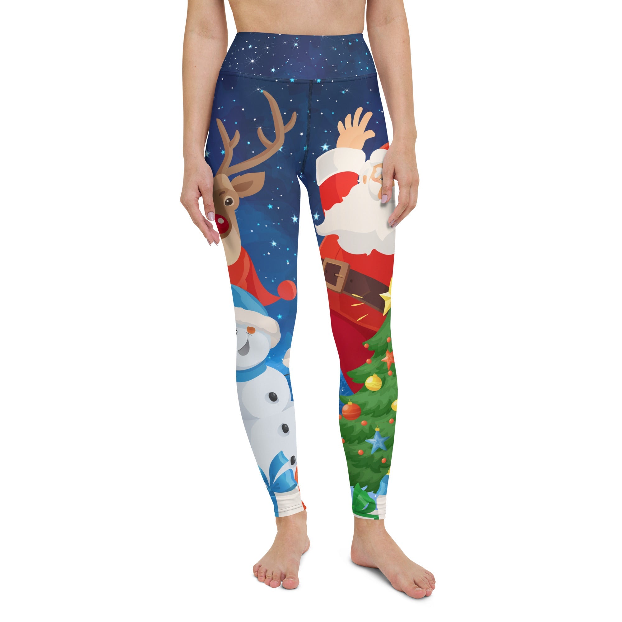 Santa Yoga Leggings