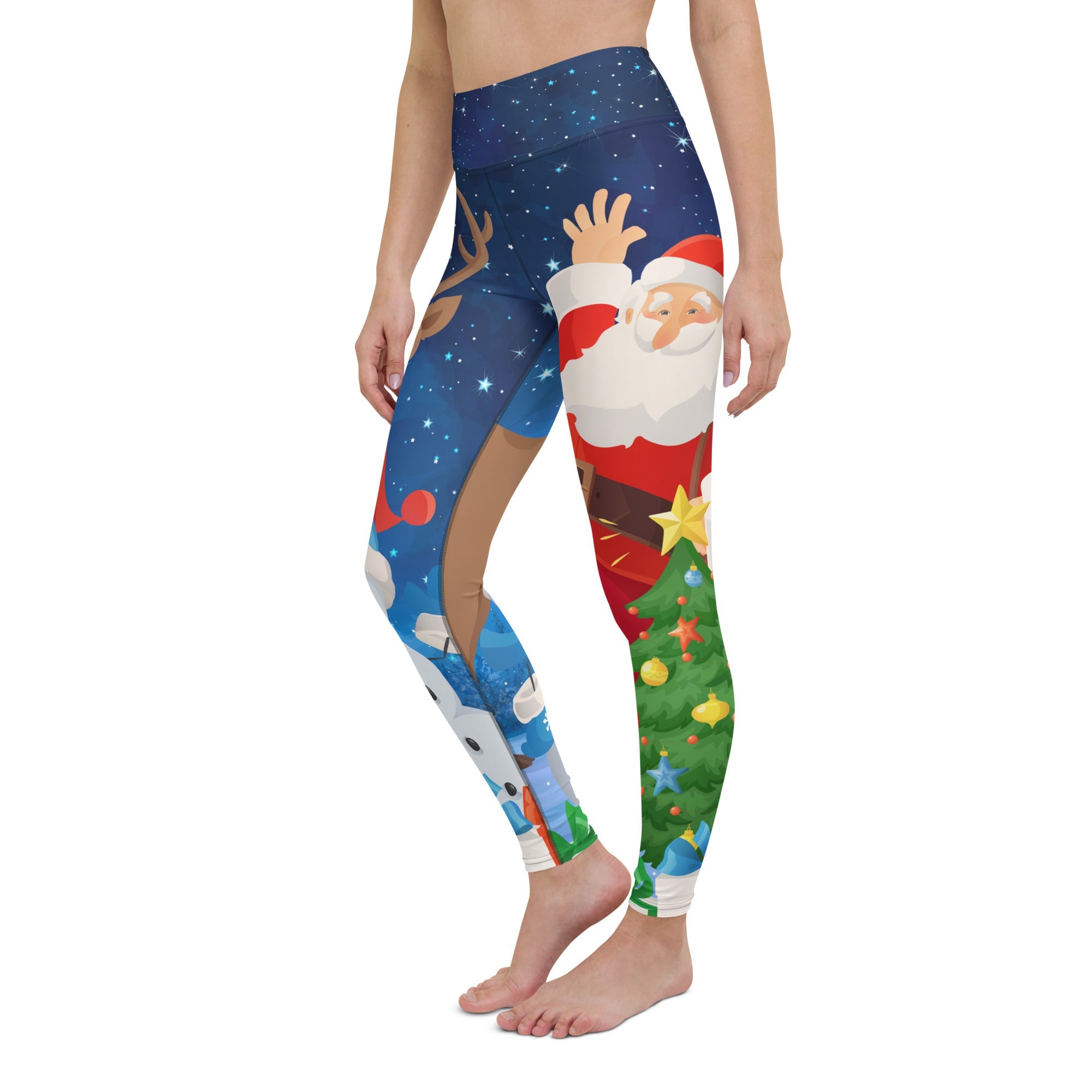 Santa Yoga Leggings