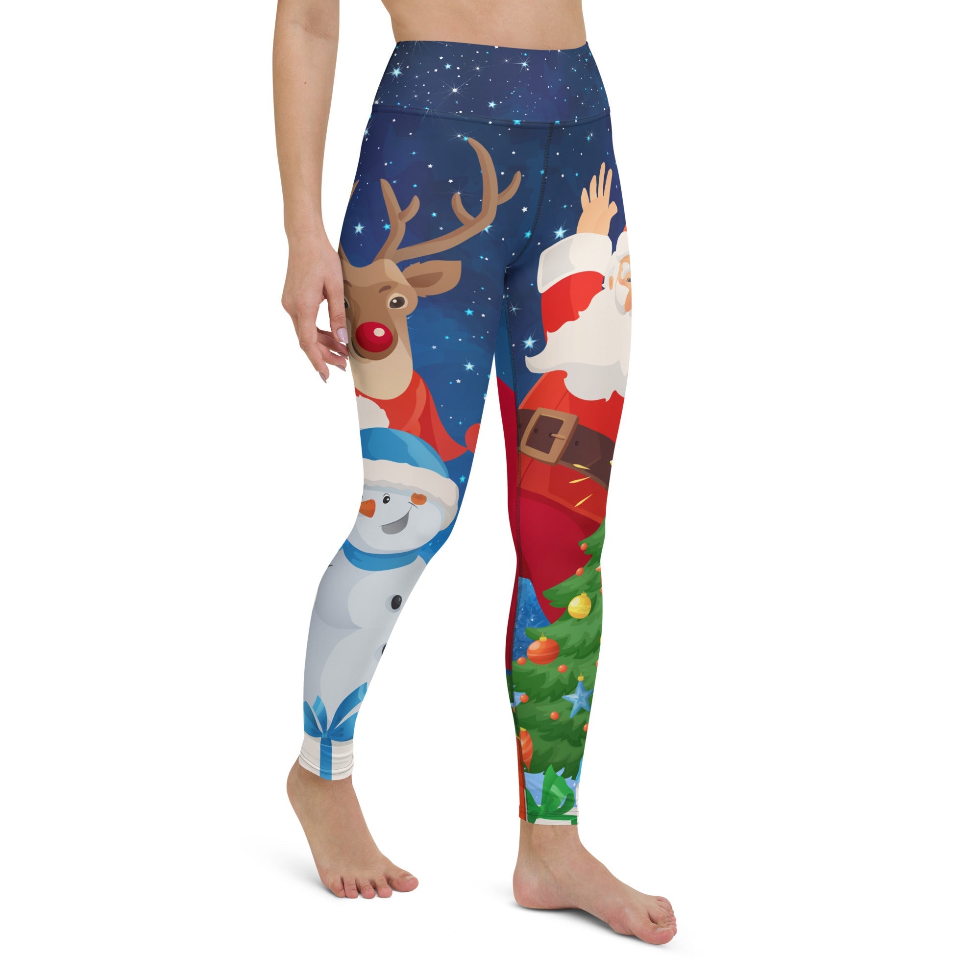 Santa Yoga Leggings