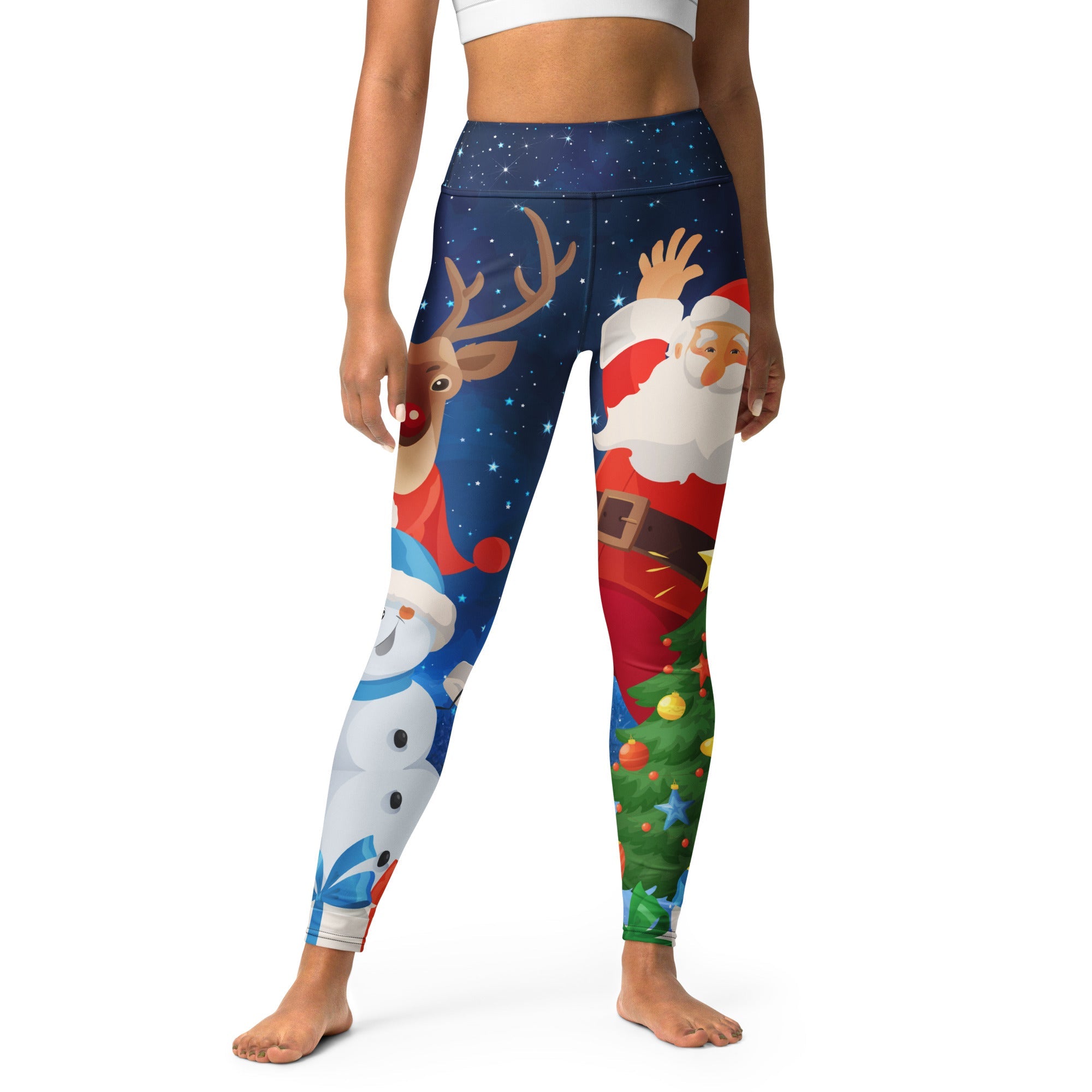 Santa Yoga Leggings