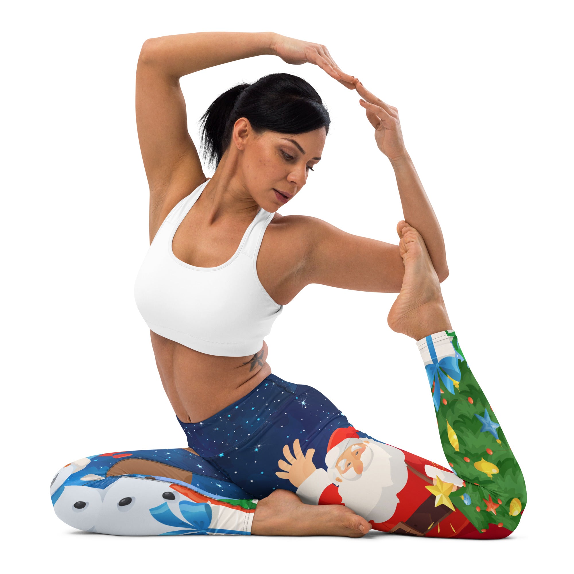 Santa Yoga Leggings