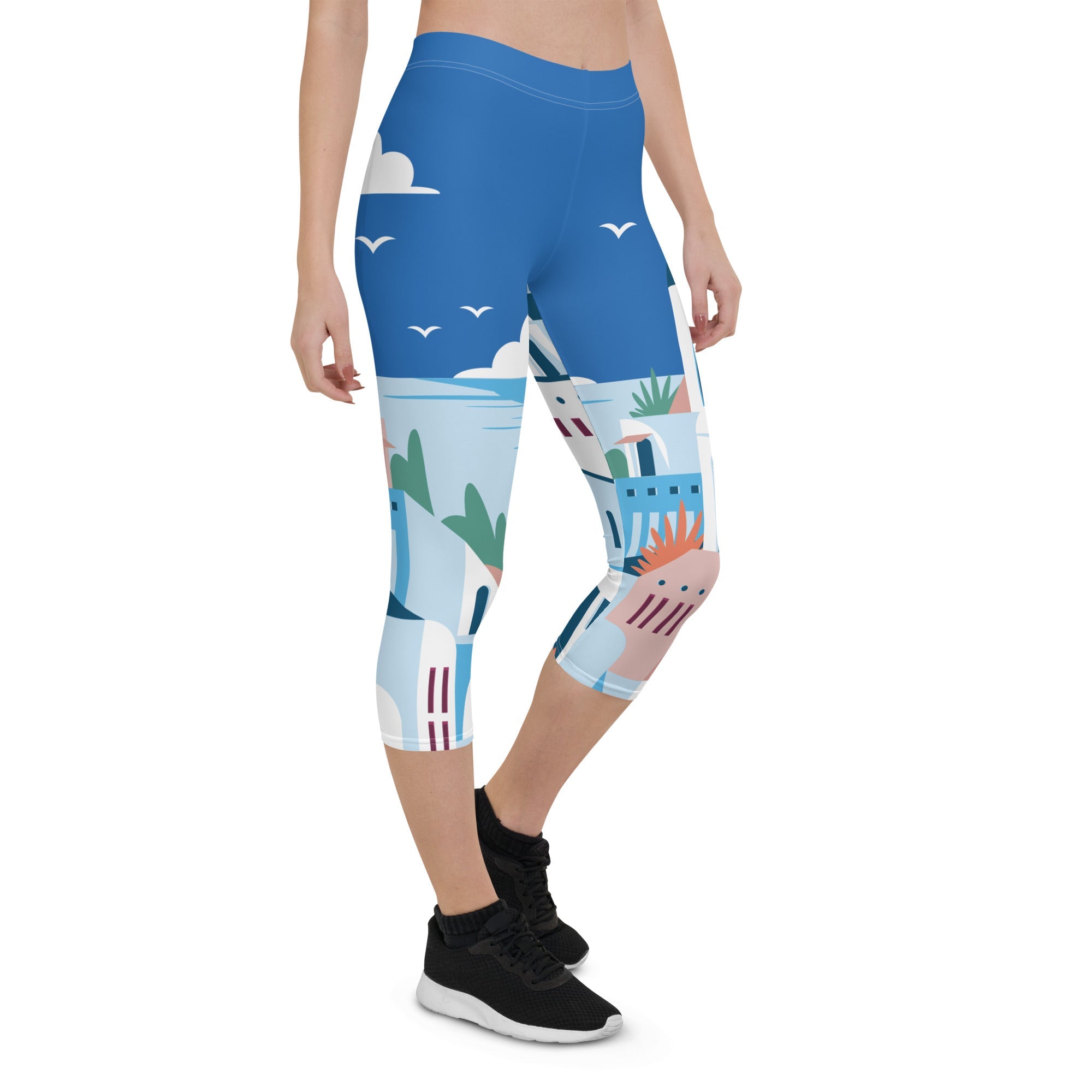 Santorini Capris