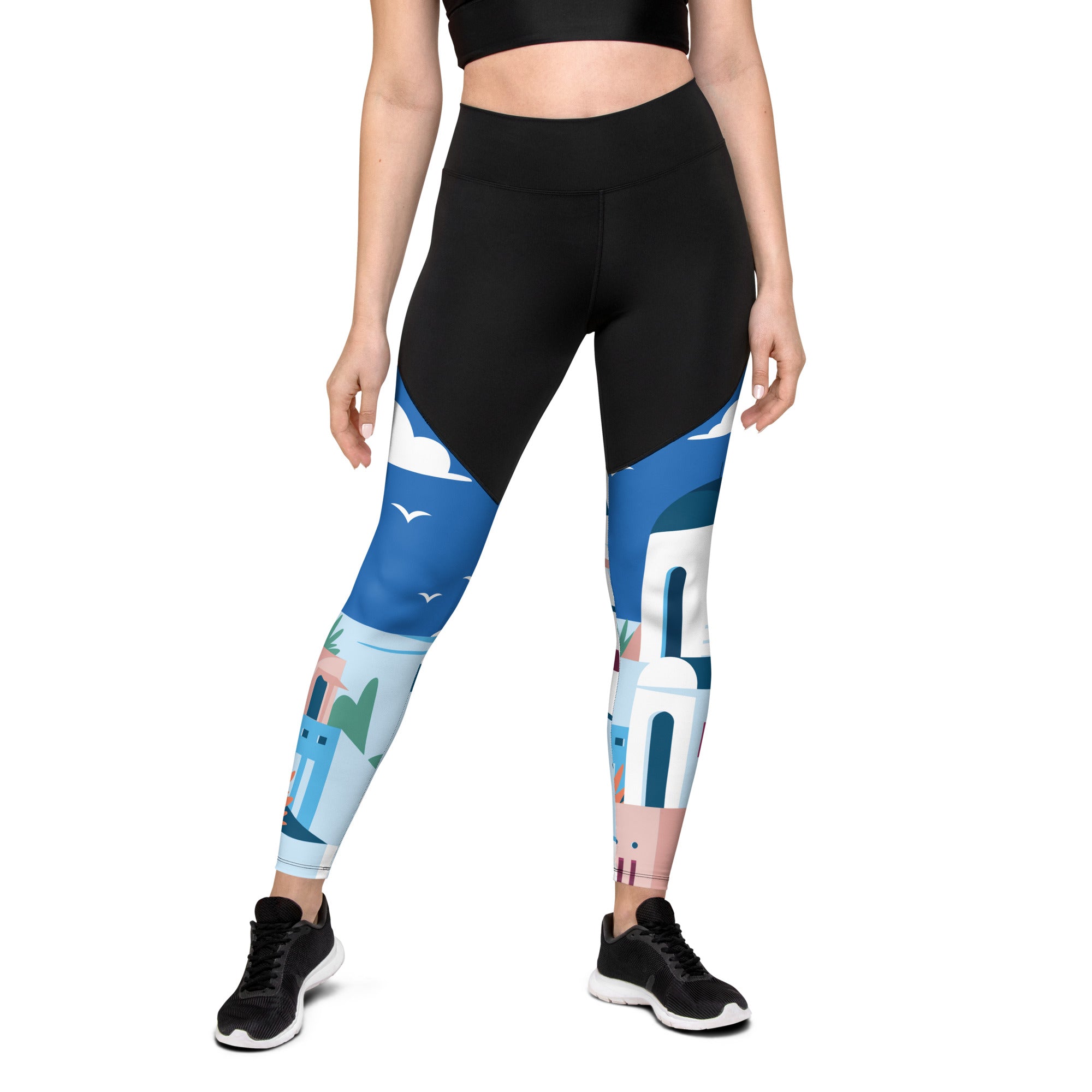 Santorini Compression Leggings