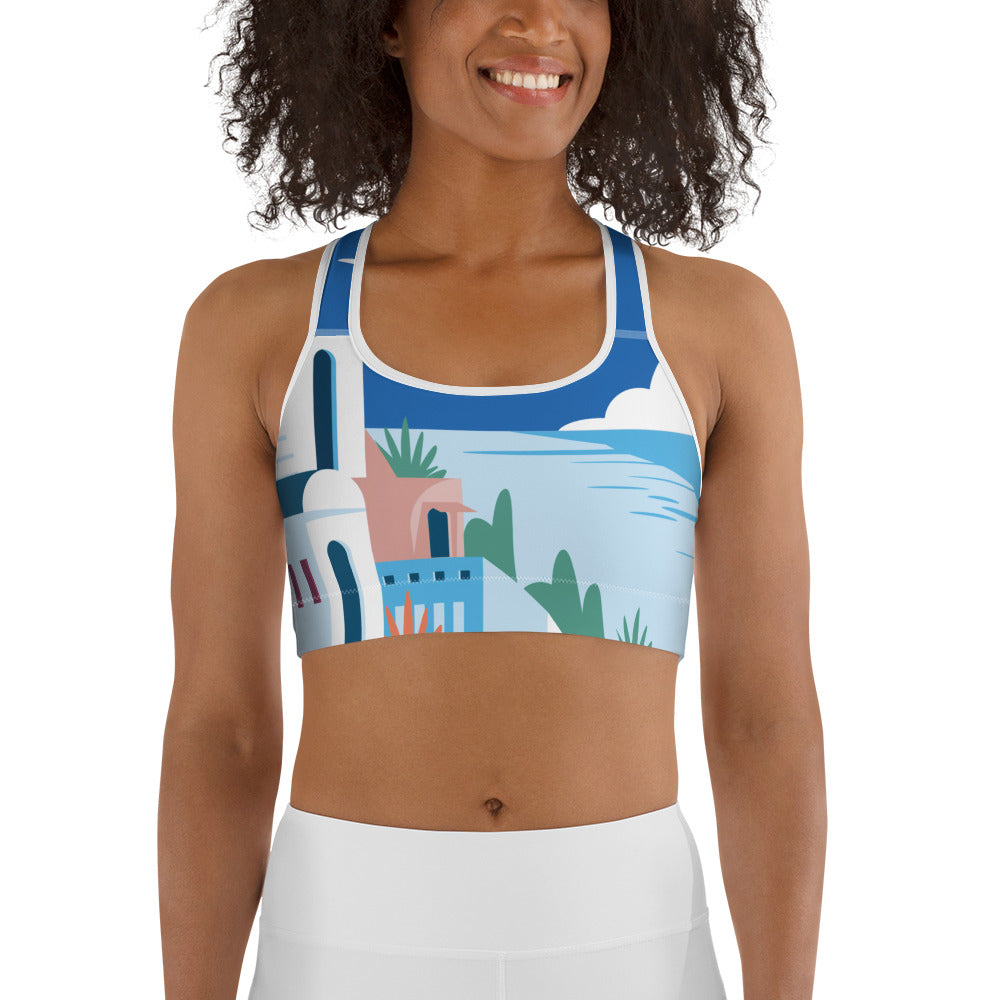Santorini Sports Bra