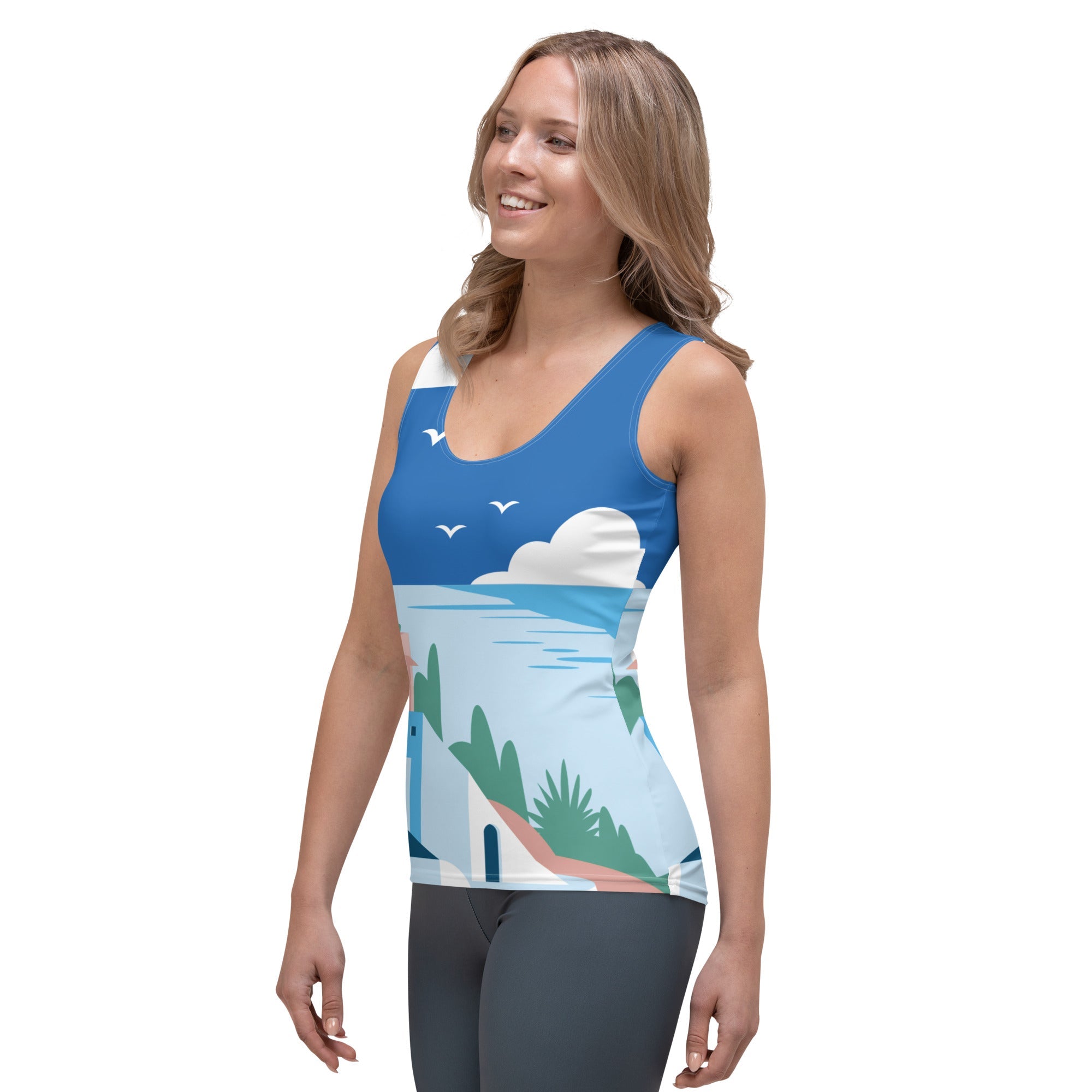 Santorini Tank Top