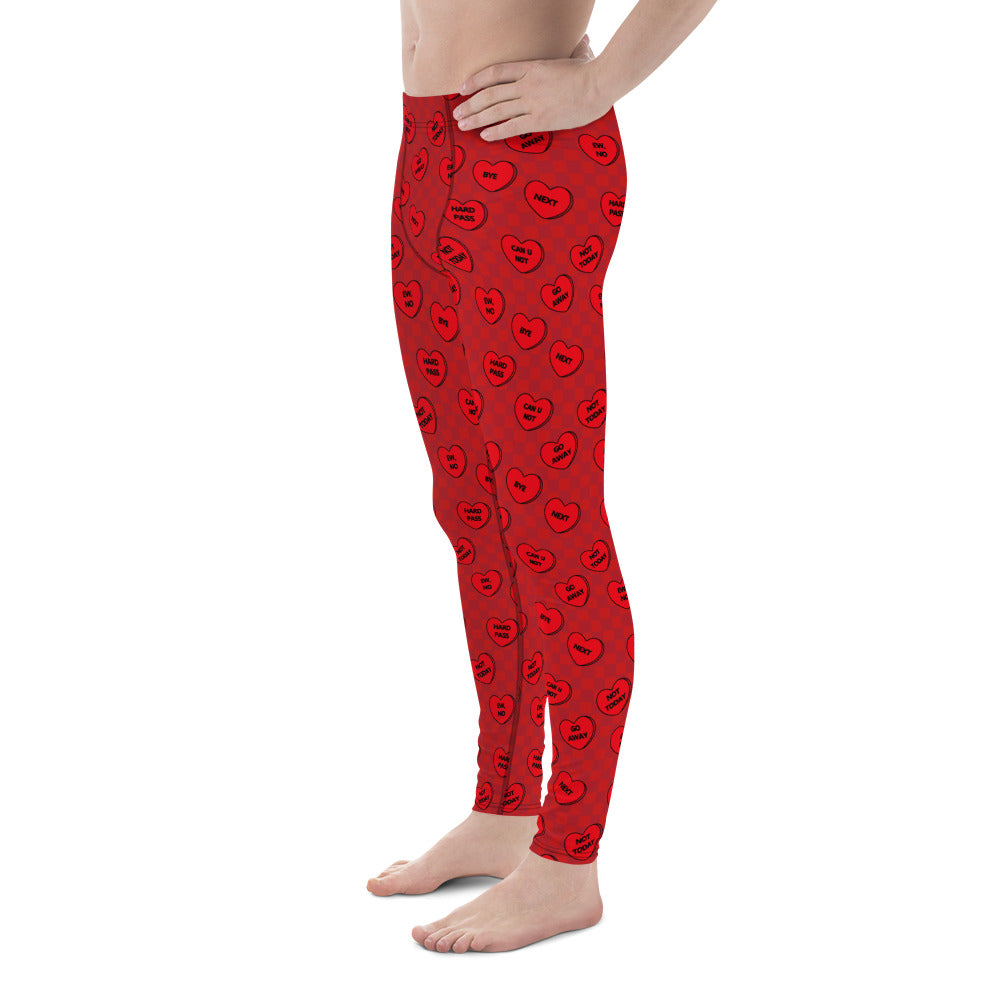 Sassy Hearts Men's Leggings