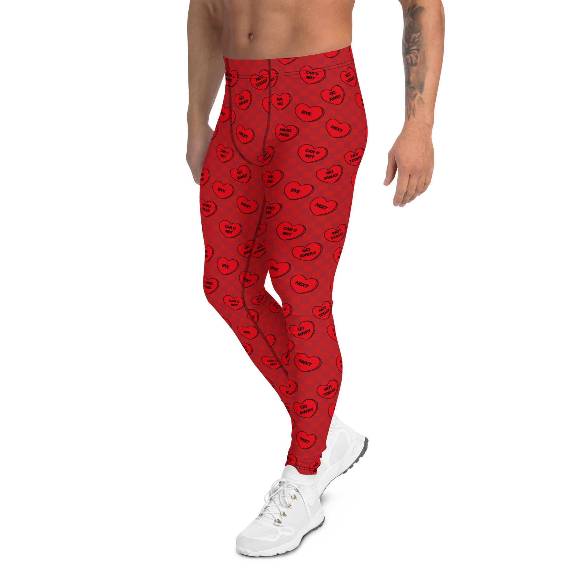 Sassy Hearts Men's Leggings