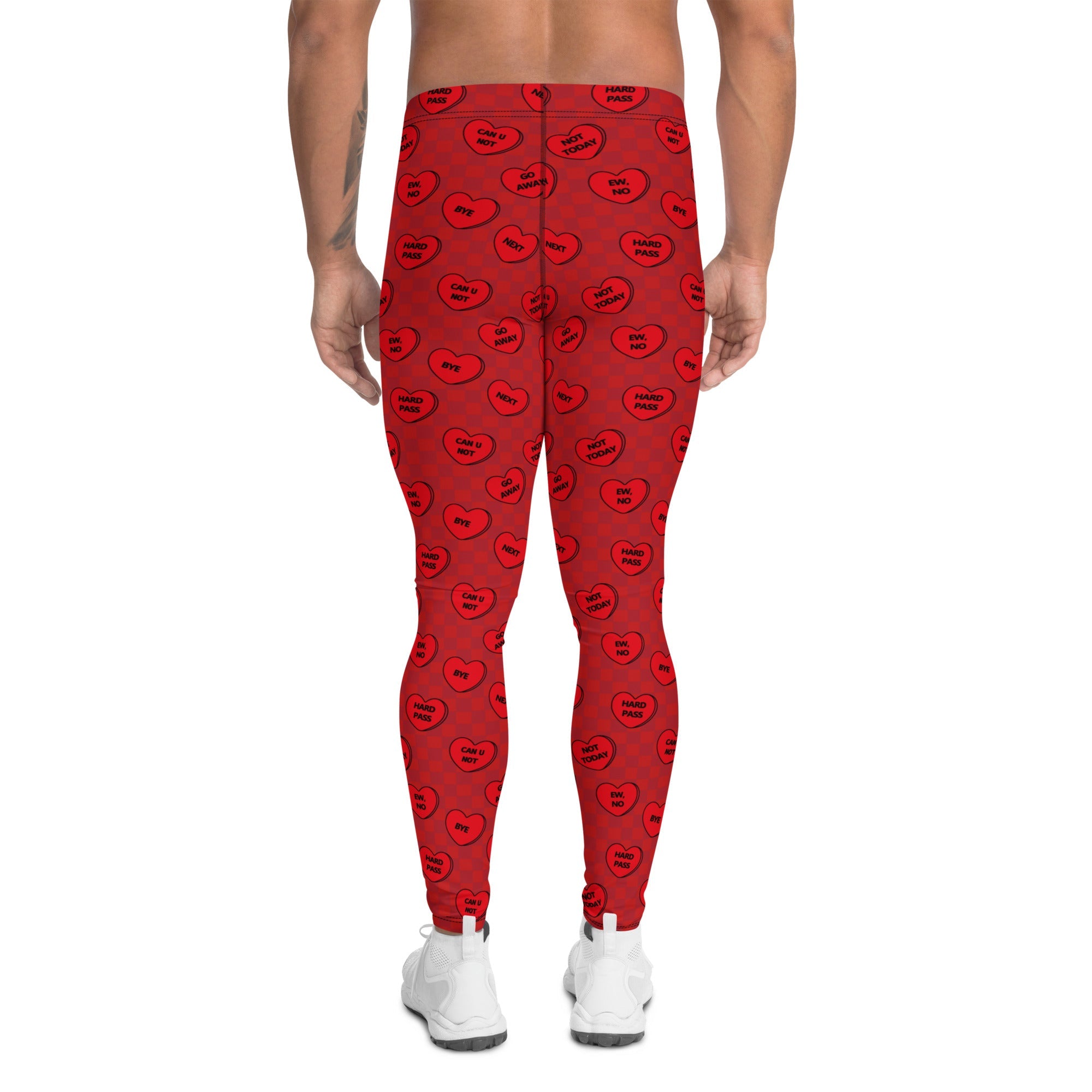 Sassy Hearts Men's Leggings