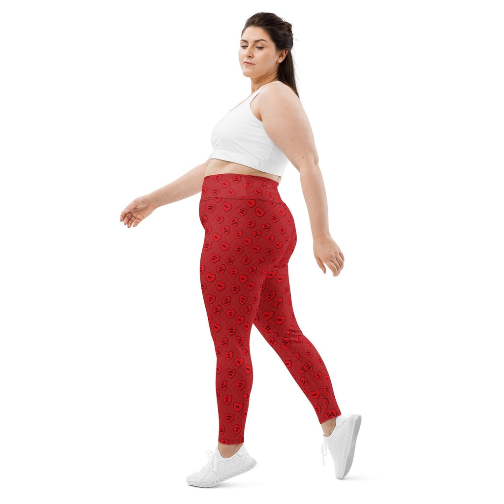 Sassy Hearts Plus Size Leggings