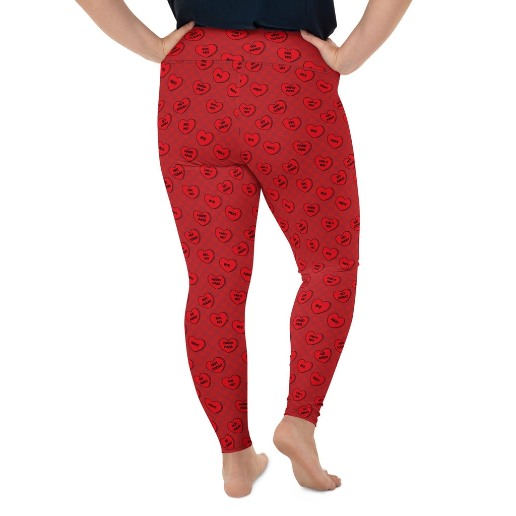 Sassy Hearts Plus Size Leggings
