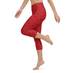 Sassy Hearts Yoga Capris