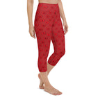 Sassy Hearts Yoga Capris