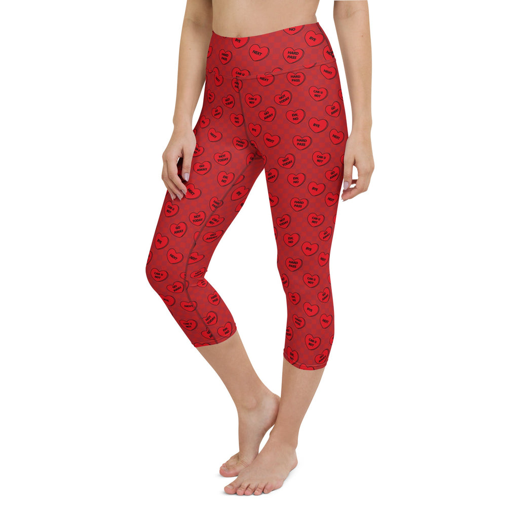 Sassy Hearts Yoga Capris