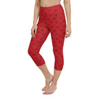 Sassy Hearts Yoga Capris