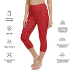 Sassy Hearts Yoga Capris