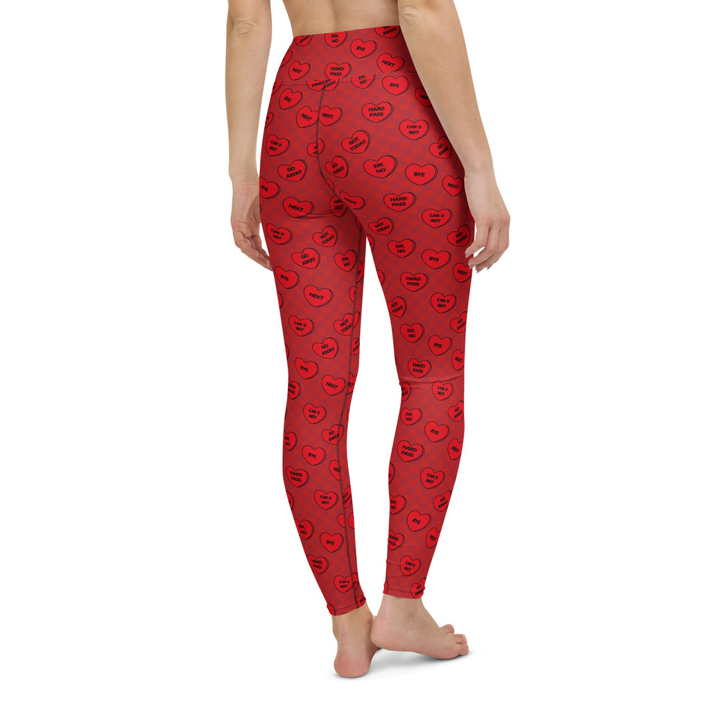 Sassy Hearts Yoga Leggings
