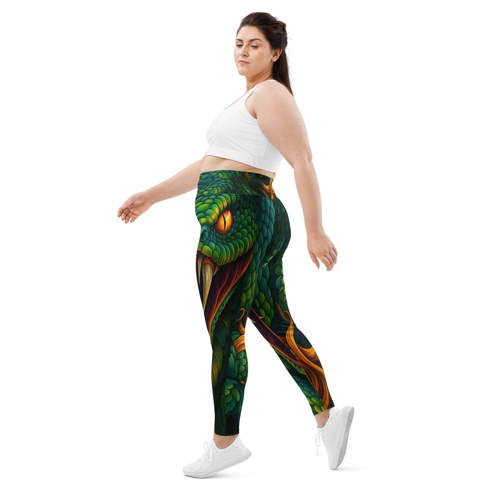 Savage Snake Plus Size Leggings