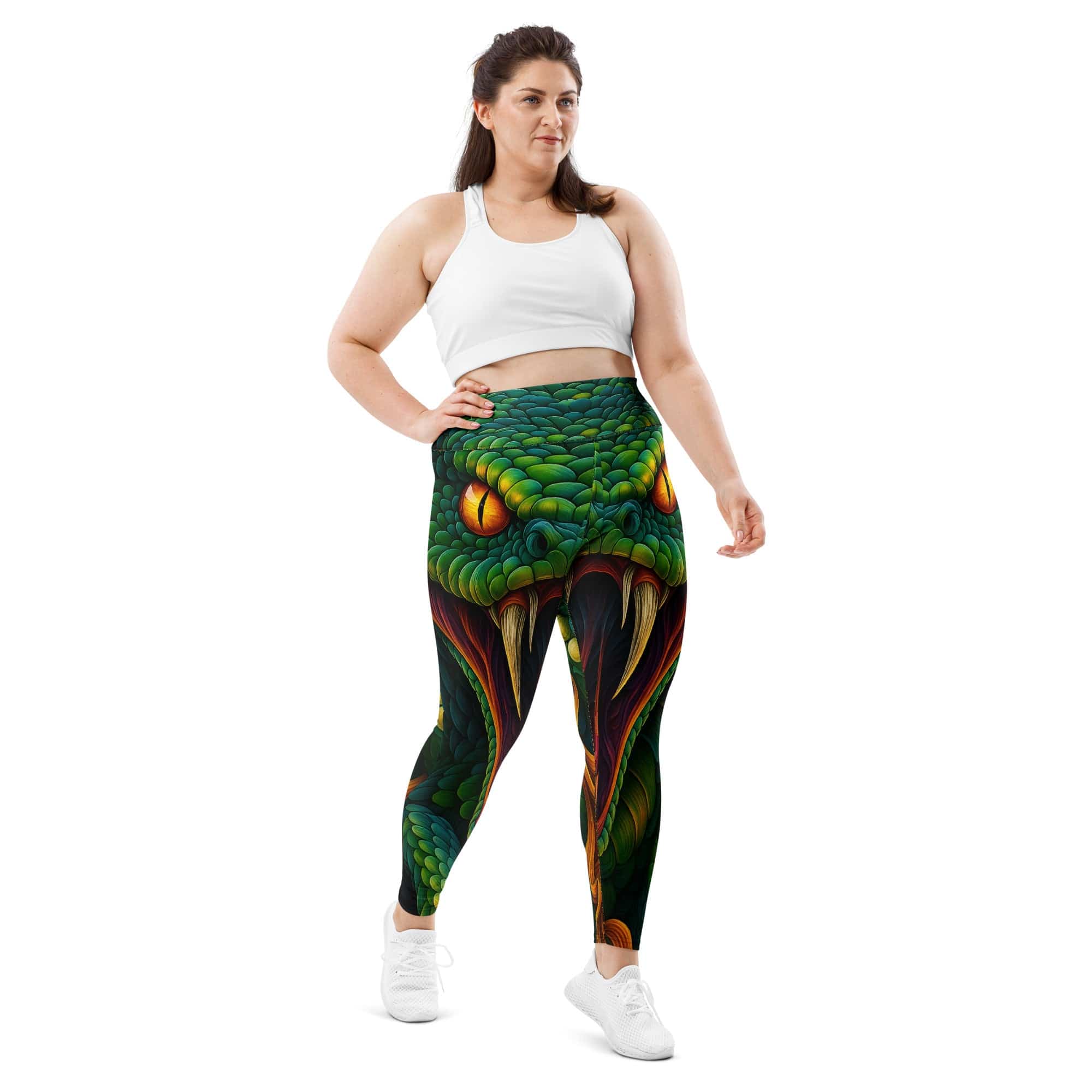 Savage Snake Plus Size Leggings