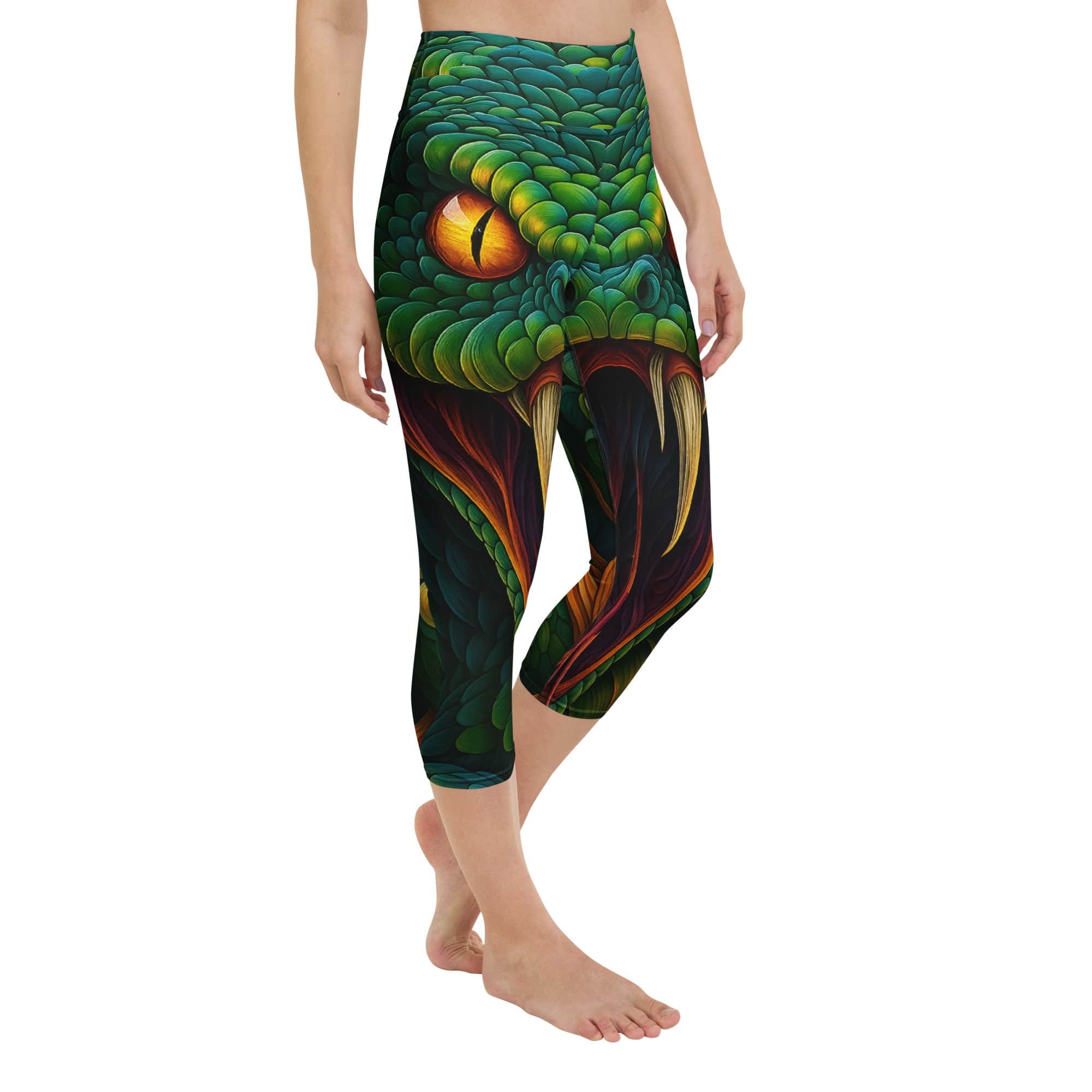 Savage Snake Yoga Capris