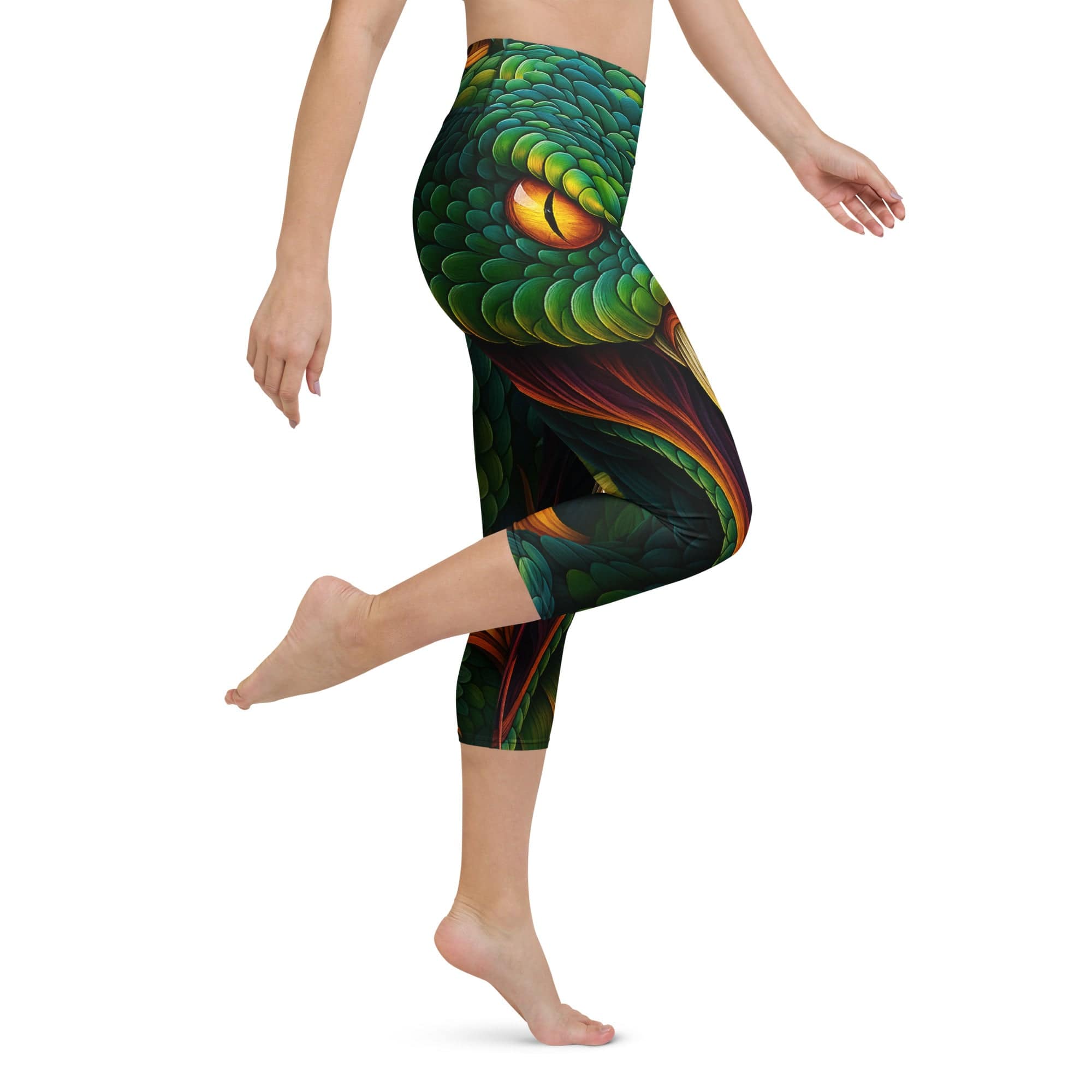 Savage Snake Yoga Capris