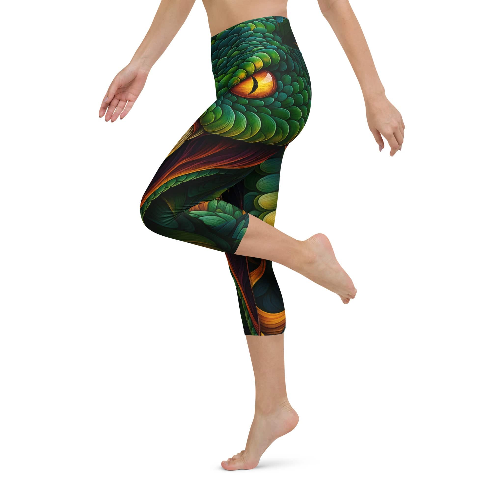 Savage Snake Yoga Capris