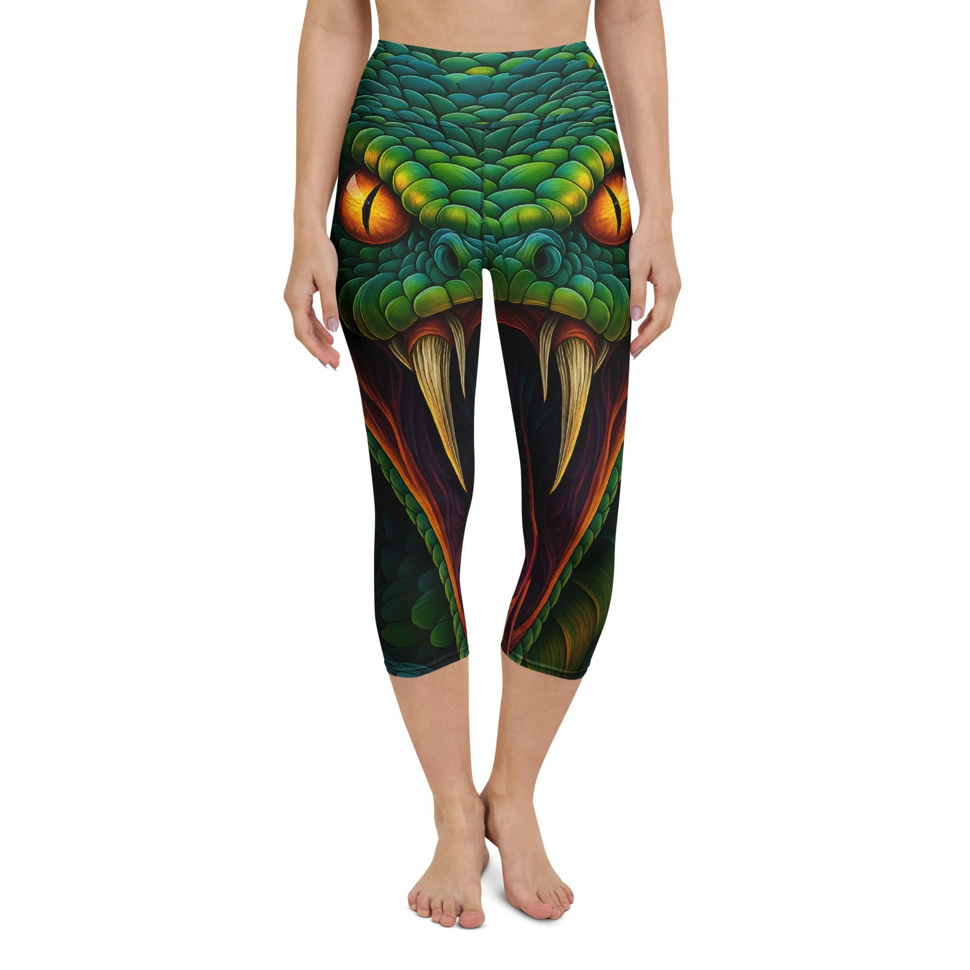 Savage Snake Yoga Capris