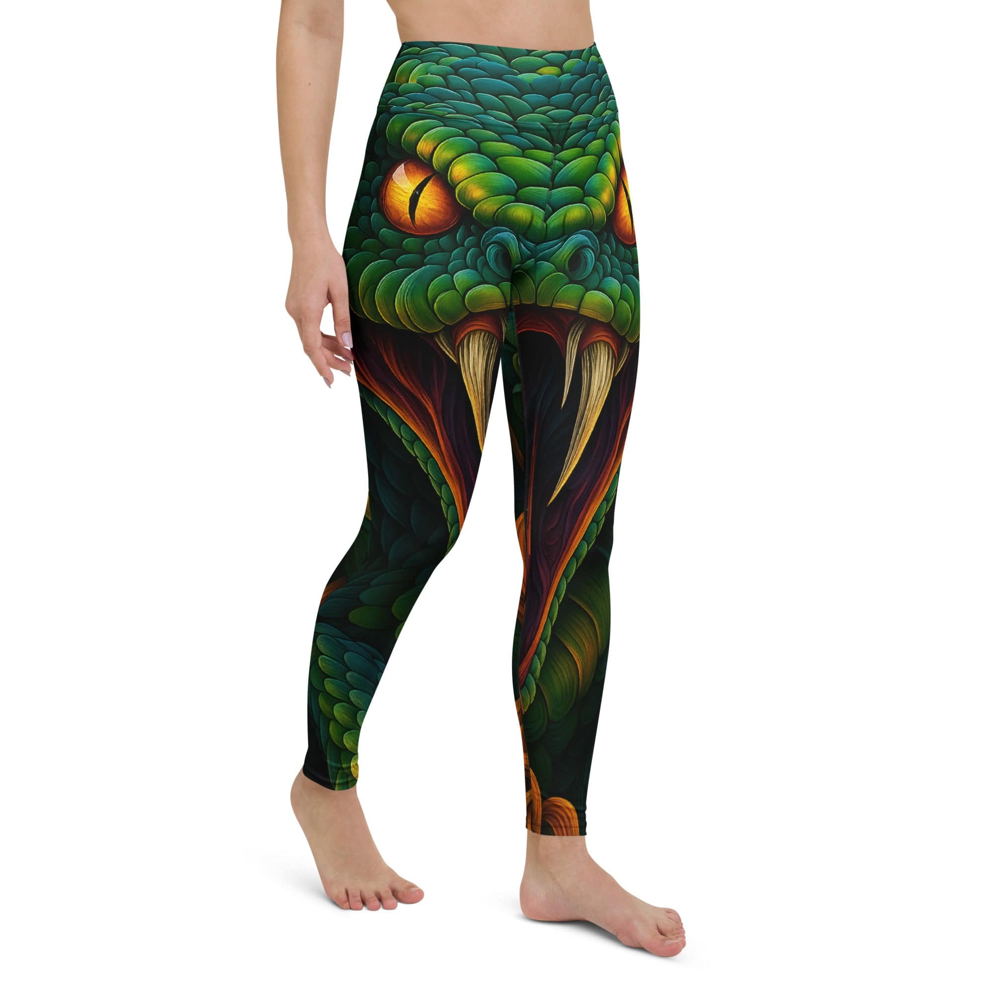 Savage Snake Yoga Leggings