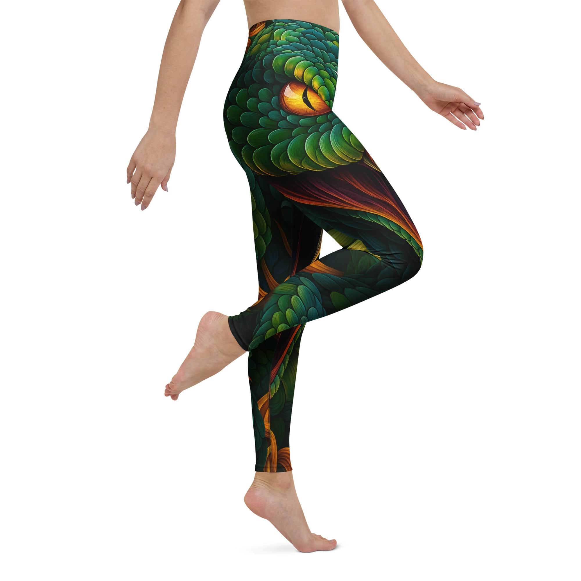 Savage Snake Yoga Leggings