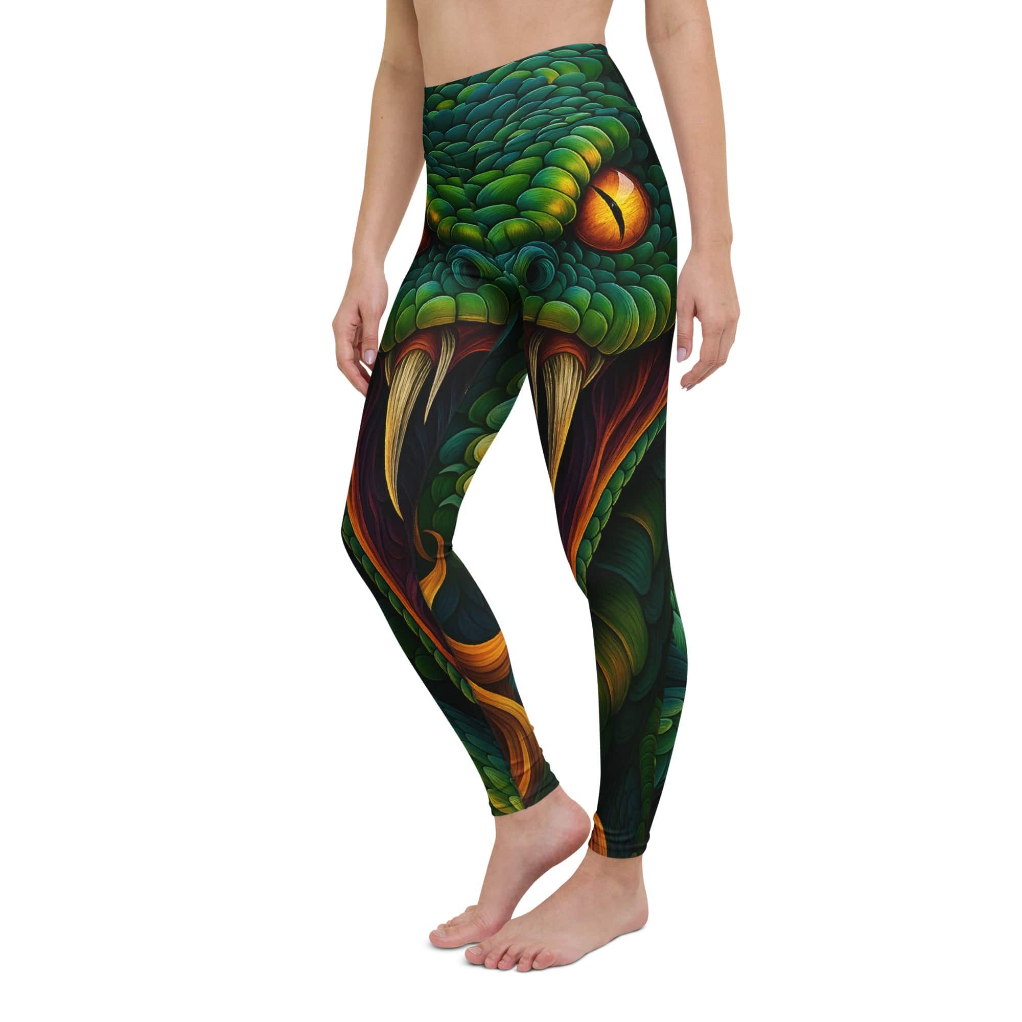 Savage Snake Yoga Leggings